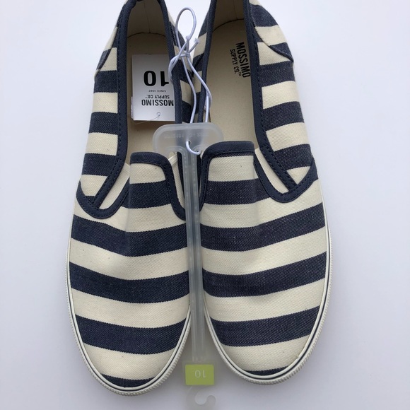 Mossimo Supply Co. Shoes - Mossimo Blue Striped Shoes, NWT